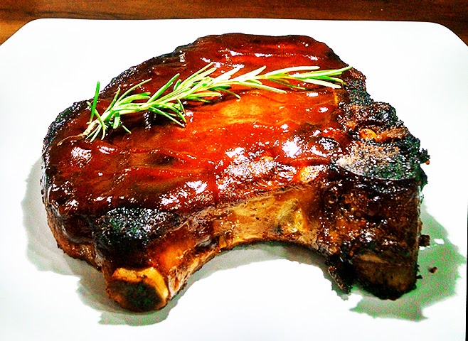 Bife Com Molho Barbecue